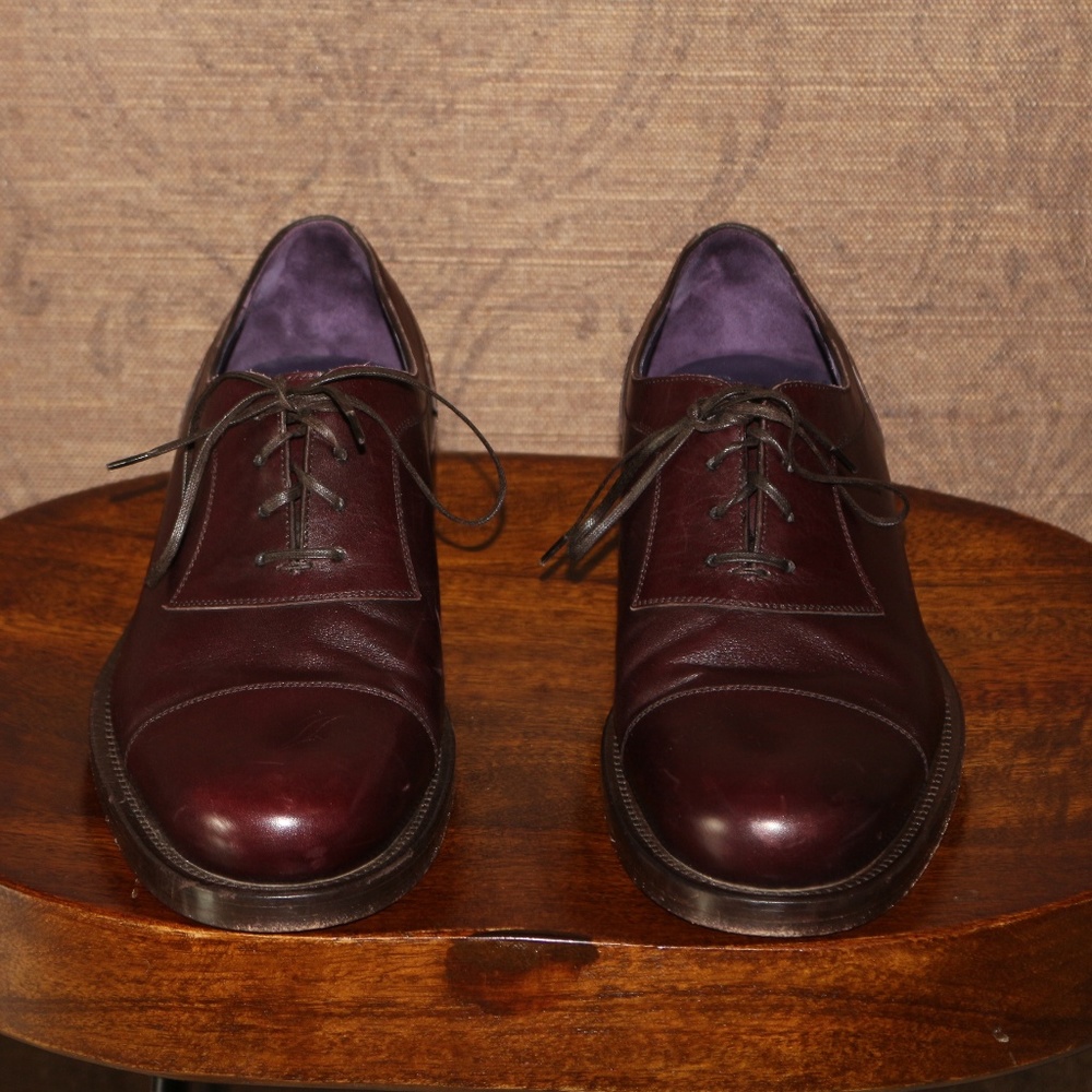 Salvatore Ferragamo Men's Brown Leather Oxford